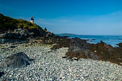 West Quoddy Head Light at Low Tide